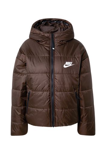 Nike Sportswear Giacca di mezza stagione  bianco / marrone scuro