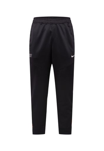 Nike Sportswear Pantaloni  nero / bianco / arancione