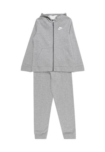 Nike Sportswear Tuta da jogging  grigio sfumato / bianco