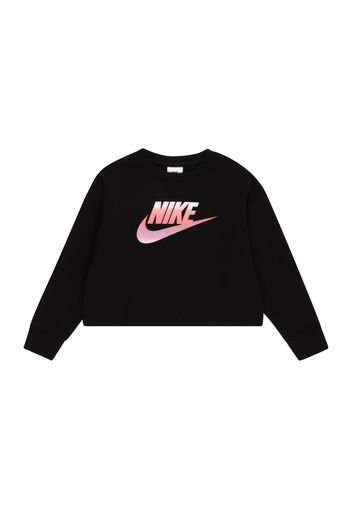 Nike Sportswear Felpa  nero / bianco / corallo / orchidea