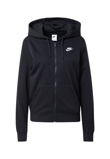 Nike Sportswear Giacca di felpa  bianco / nero