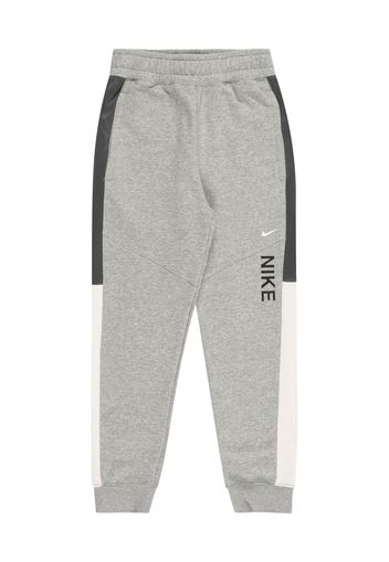 Nike Sportswear Pantaloni  grigio / bianco / nero