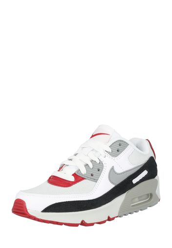 Nike Sportswear Sneaker 'Air Max 90 LTR'  grigio chiaro / nero / grigio / rosso