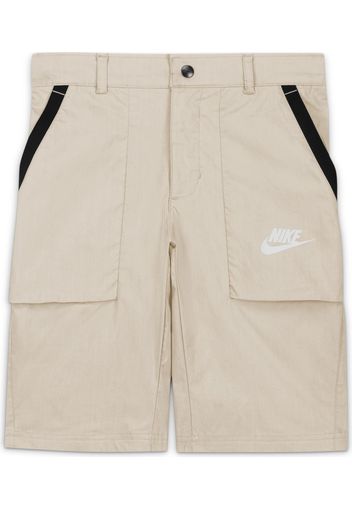 Nike Sportswear Pantaloni ' Sportswear '  beige / bianco / nero