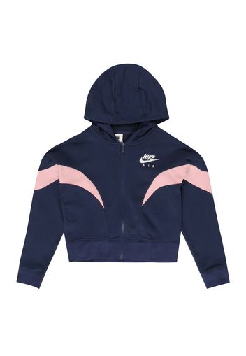 Nike Sportswear Giacca di felpa  navy / rosa / bianco