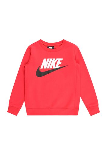 Nike Sportswear Felpa  rosso neon / nero / bianco