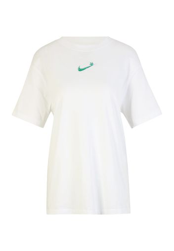 Nike Sportswear Maglietta  verde / bianco