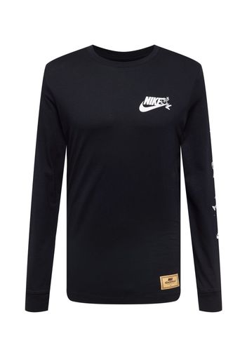 Nike Sportswear Maglietta  beige / nero / bianco