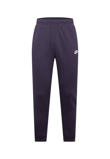 Nike Sportswear Pantaloni  prugna / bianco