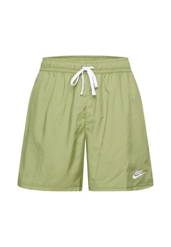 Nike Sportswear Pantaloni  oliva / bianco