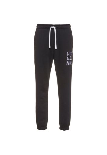 Nike Sportswear Pantaloni  nero / bianco