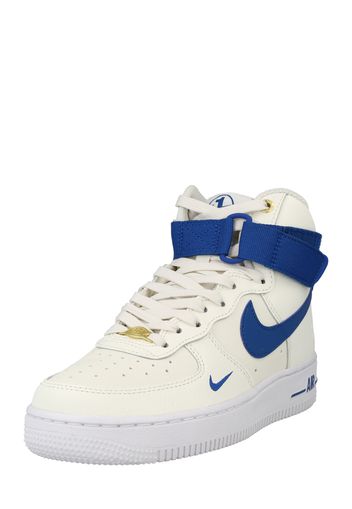 Nike Sportswear Sneaker alta 'Air Force 1'  blu / oro / bianco