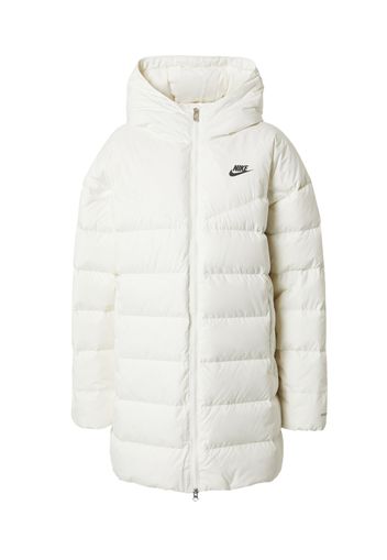 Nike Sportswear Giacca invernale  nero / bianco lana