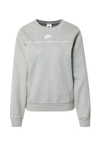 Nike Sportswear Felpa  grigio / bianco