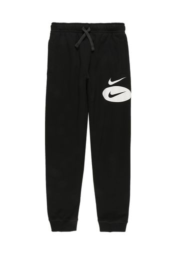 Nike Sportswear Pantaloni  nero / bianco