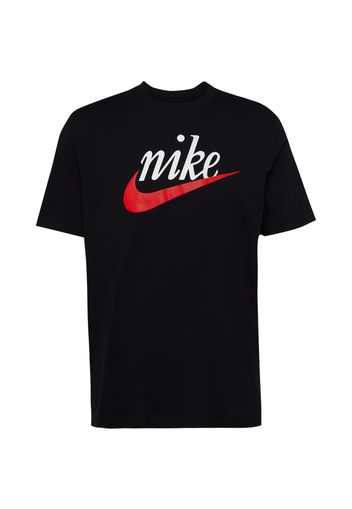 Nike Sportswear Maglietta  rosso acceso / nero / bianco