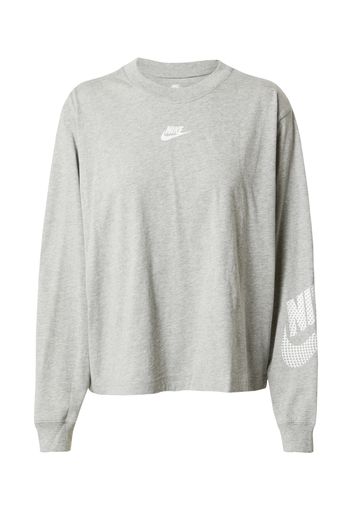 Nike Sportswear Felpa  grigio sfumato / bianco