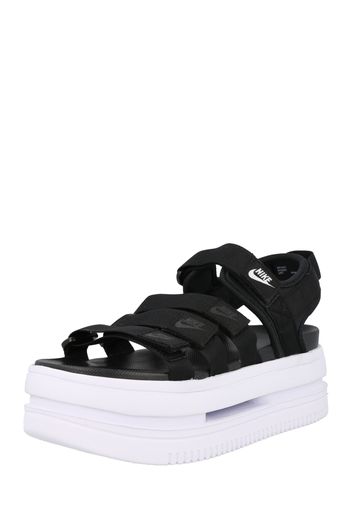 Nike Sportswear Sandalo 'Icon Classic'  nero / bianco