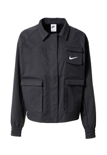 Nike Sportswear Giacca di mezza stagione  nero / bianco