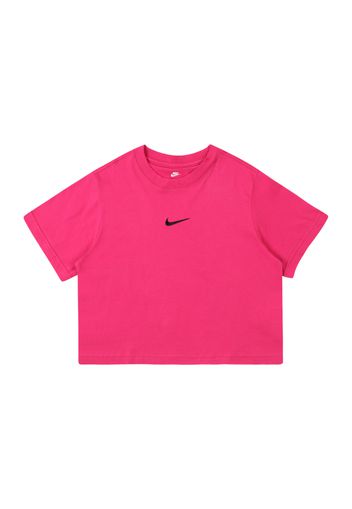 Nike Sportswear Maglietta  fucsia / nero