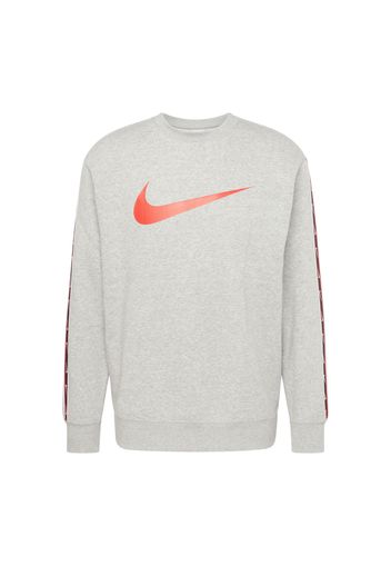 Nike Sportswear Felpa  grigio scuro / rosso / bianco