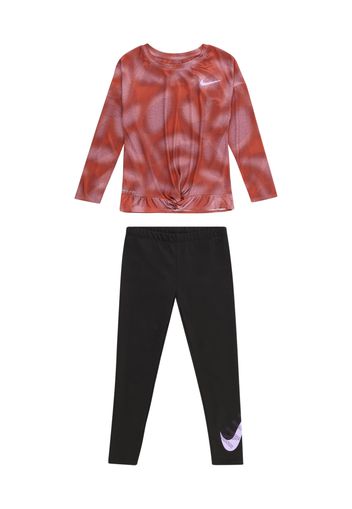 Nike Sportswear Set  rosa antico / rosso ruggine / nero