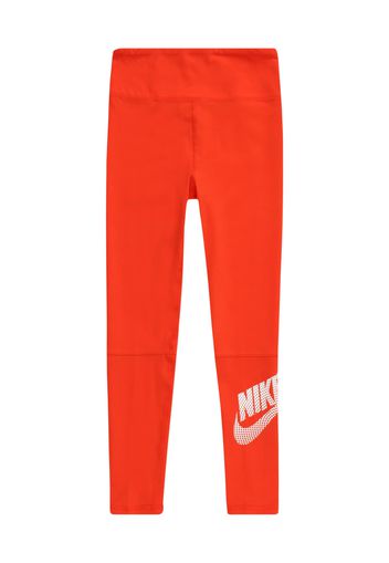 Nike Sportswear Leggings  arancione scuro / bianco