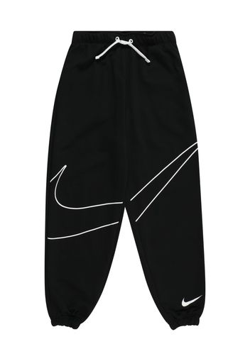 Nike Sportswear Pantaloni  nero / bianco