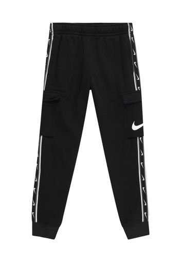 Nike Sportswear Pantaloni  nero / bianco