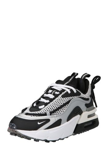 Nike Sportswear Sneaker bassa 'Furyosa'  nero / argento / bianco