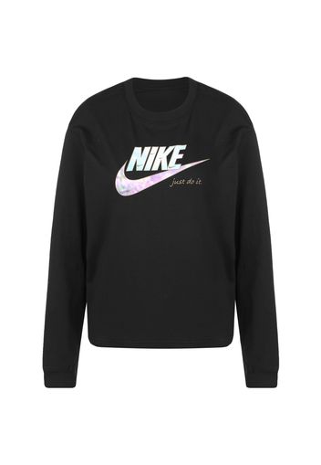 Nike Sportswear Felpa sportiva  nero / bianco
