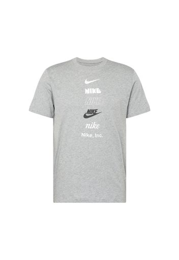 Nike Sportswear Maglietta  grigio scuro / nero / bianco