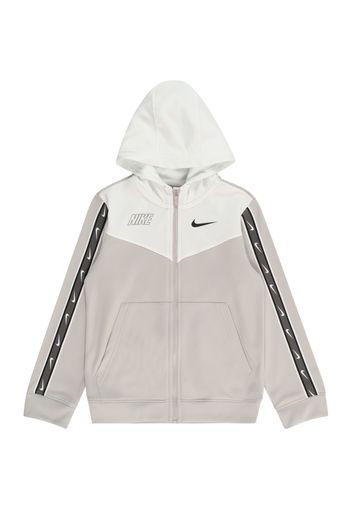 Nike Sportswear Giacca di felpa  grigio chiaro / grigio scuro / offwhite