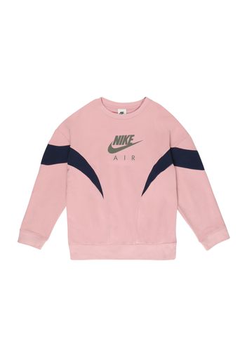 Nike Sportswear Felpa  blu notte / grigio basalto / rosa