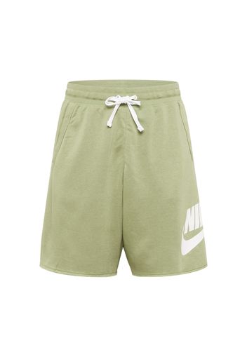 Nike Sportswear Pantaloni  oliva / bianco