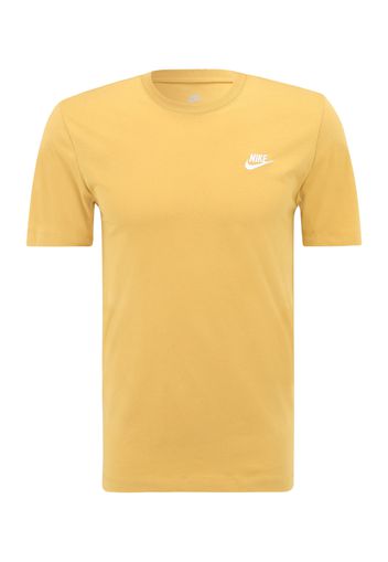 Nike Sportswear Maglietta 'CLUB'  giallo oro / bianco