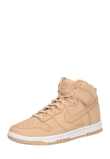 Nike Sportswear Sneaker alta 'Dunk'  marrone chiaro