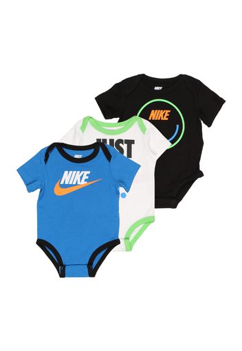Nike Sportswear Tutina / body per bambino  blu chiaro / nero / bianco naturale