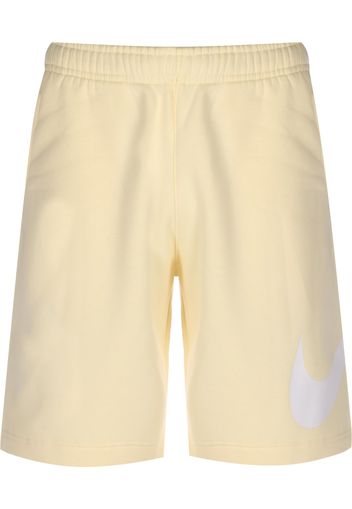 Nike Sportswear Pantaloni  giallo chiaro / bianco