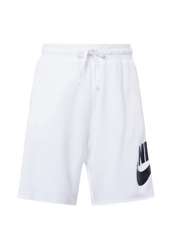 Nike Sportswear Pantaloni 'Club Alumini'  nero / offwhite