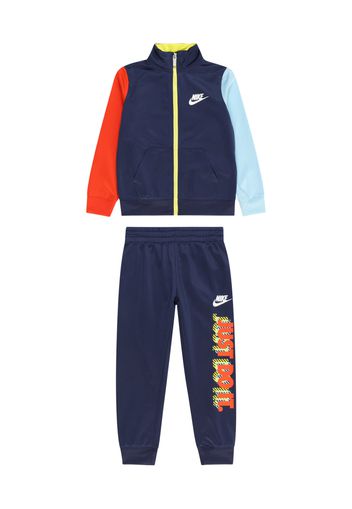 Nike Sportswear Tuta da jogging  navy / blu chiaro / giallo / arancione