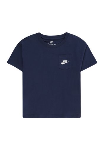 Nike Sportswear Maglietta  navy / bianco