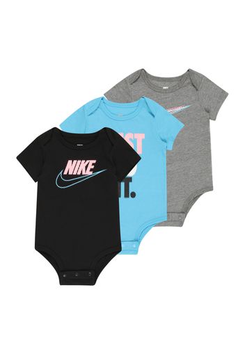Nike Sportswear Tutina / body per bambino  blu / grigio sfumato / rosa / nero