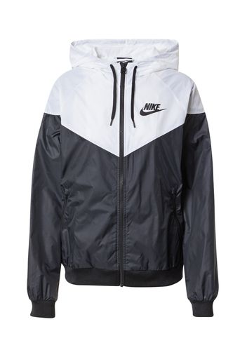 Nike Sportswear Giacca di mezza stagione  nero / bianco