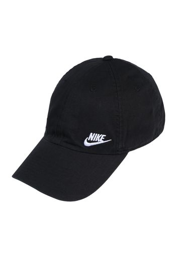 Nike Sportswear Cappello da baseball 'Heritage86'  nero / bianco