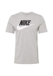 Nike Sportswear Maglietta  nero / bianco / grigio sfumato