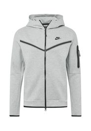 Nike Sportswear Giacca di pile  nero / grigio