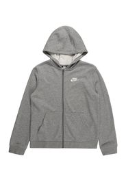 Nike Sportswear Giacca di felpa  grigio sfumato / bianco