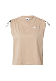 Nike Sportswear Maglietta  beige chiaro / bianco