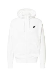 Nike Sportswear Giacca di felpa  bianco / nero